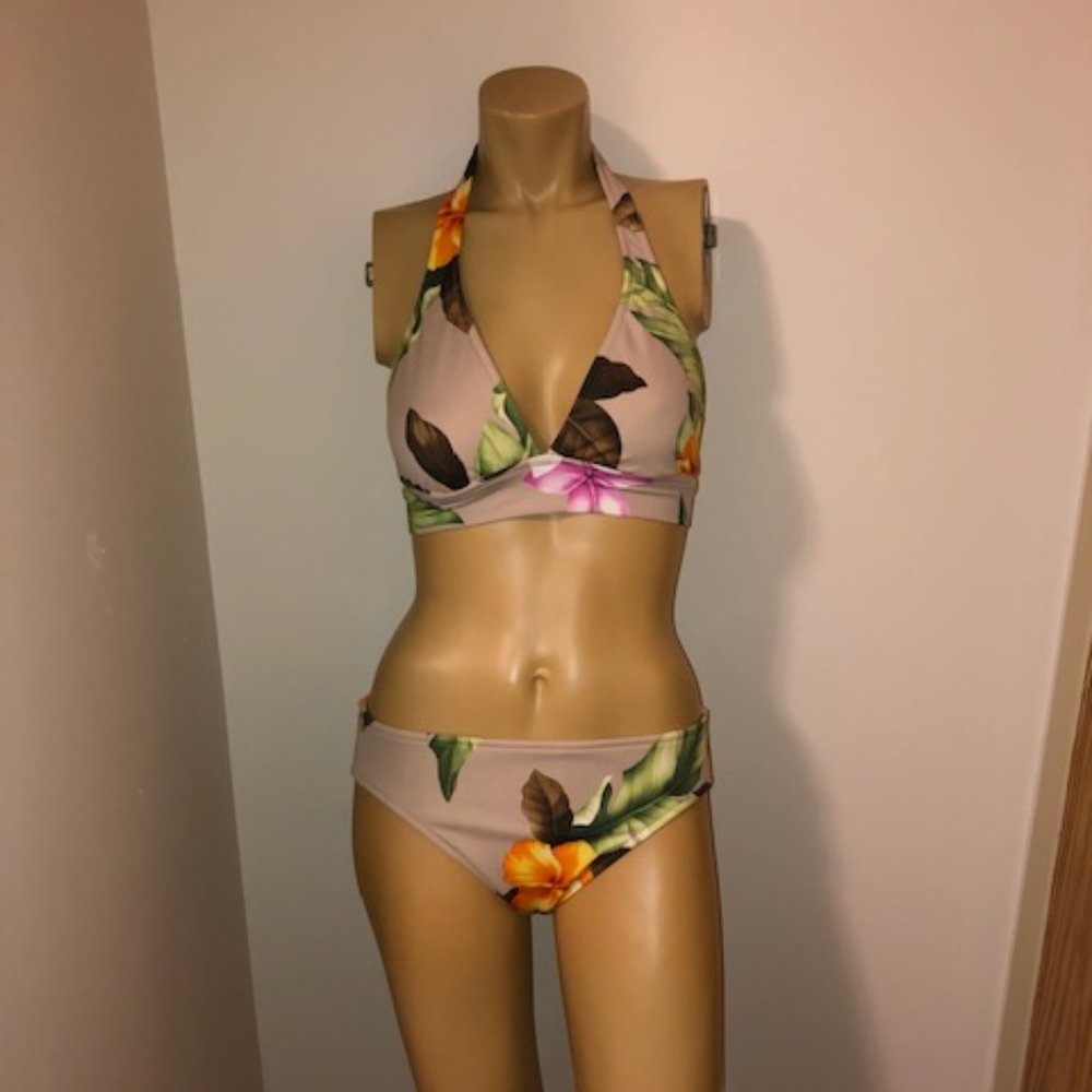 Vintage Leilani flower bikini